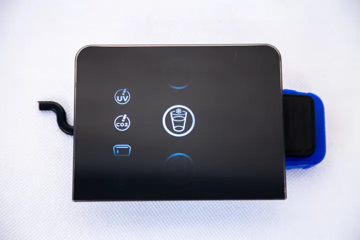 Ovládací panel se symboly